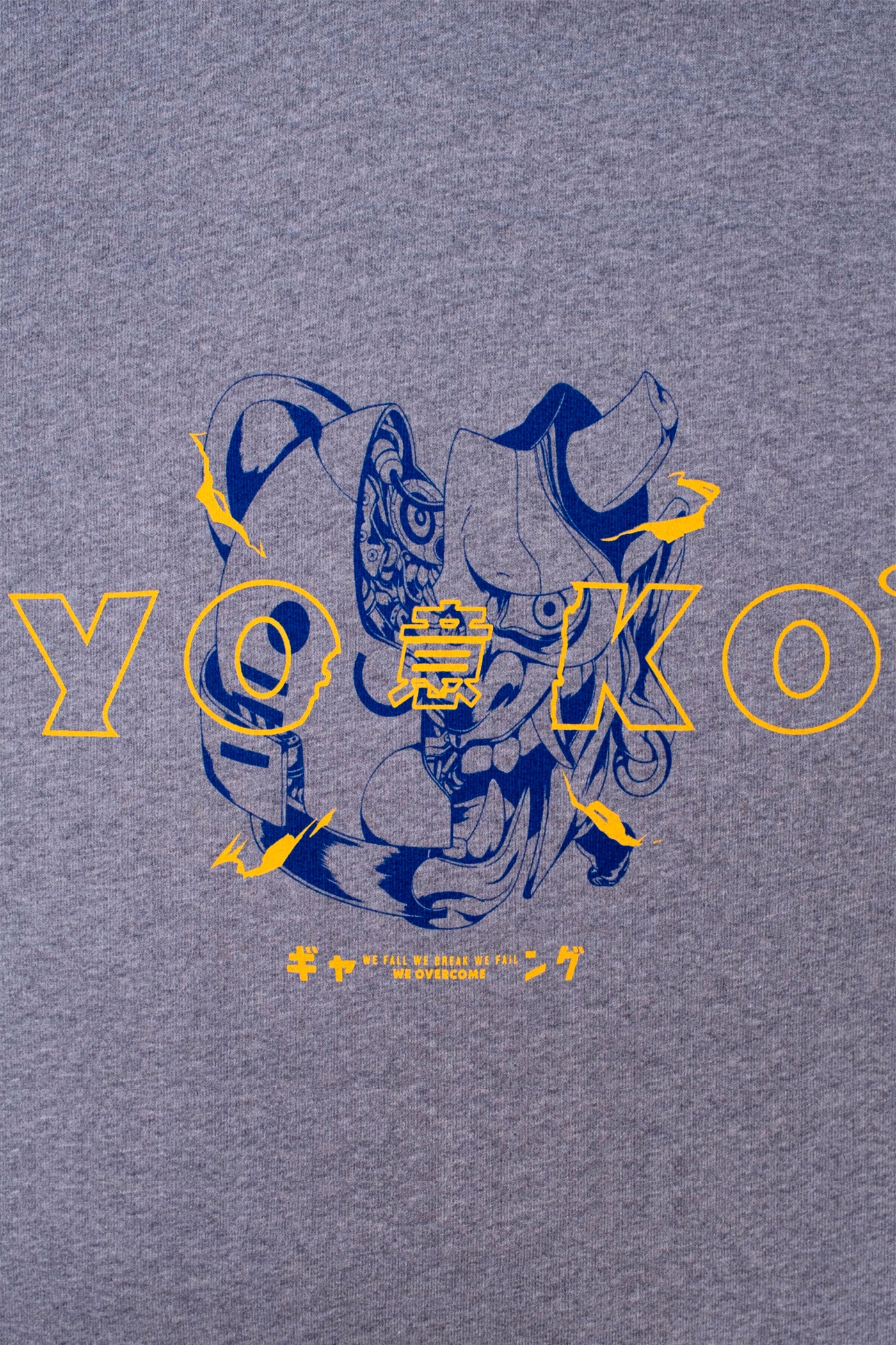 Hoodie Yoko Oni - Gris - YOKO SHOP