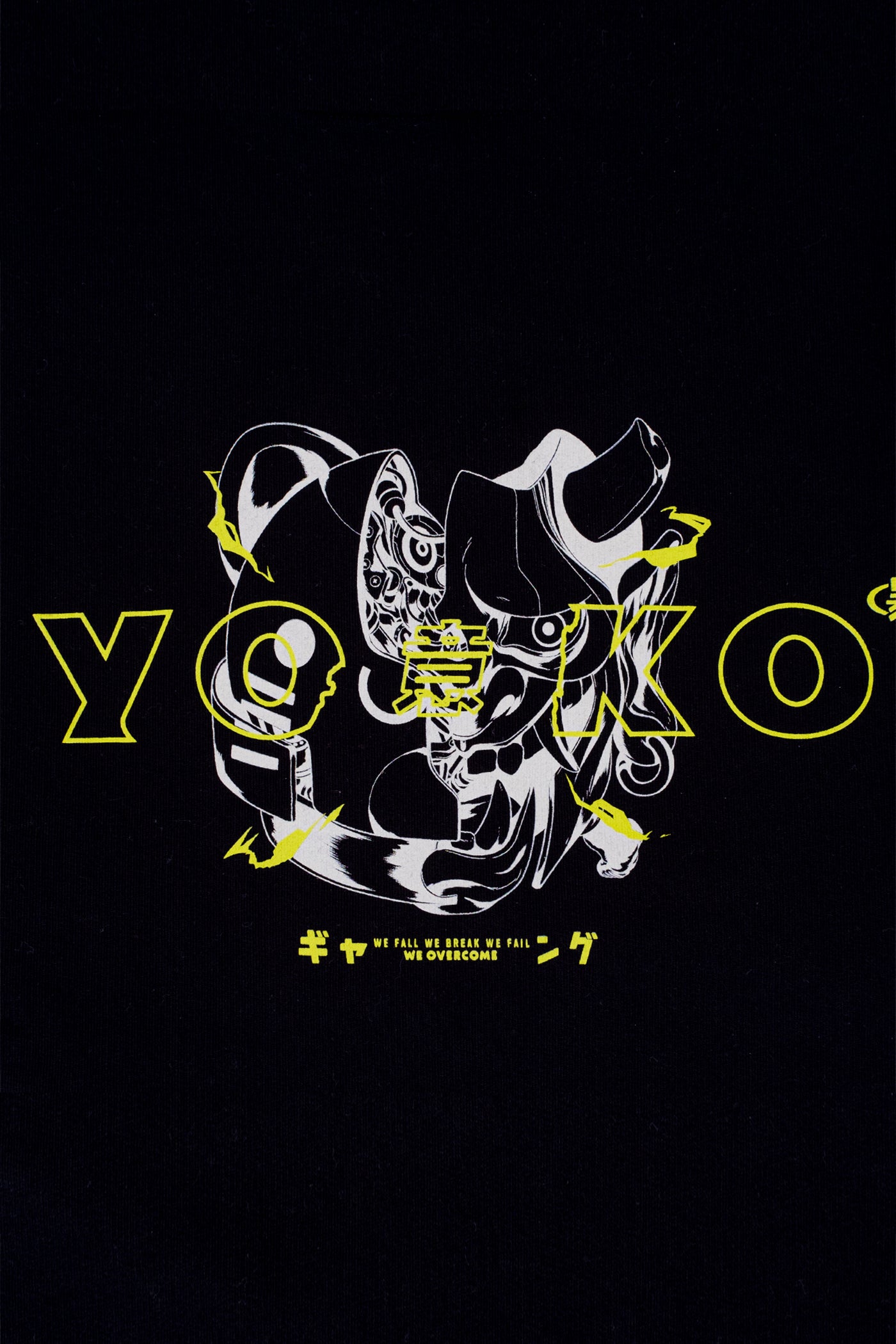 Hoodie Yoko Oni - Noir - YOKO SHOP