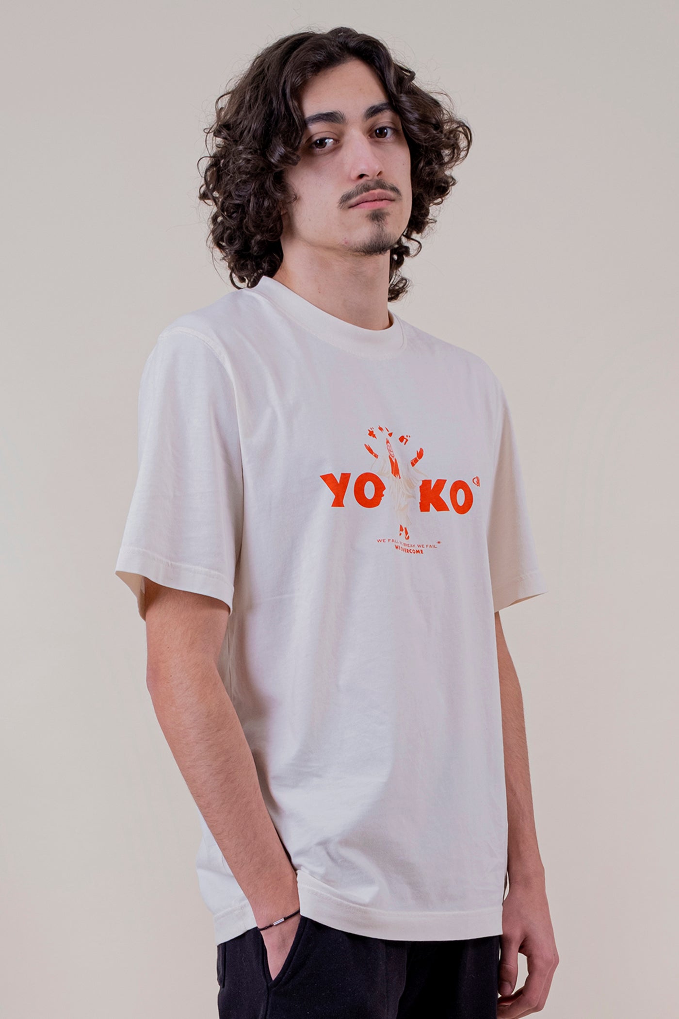 T-shirt Yoko Oni - Ecru - YOKO SHOP